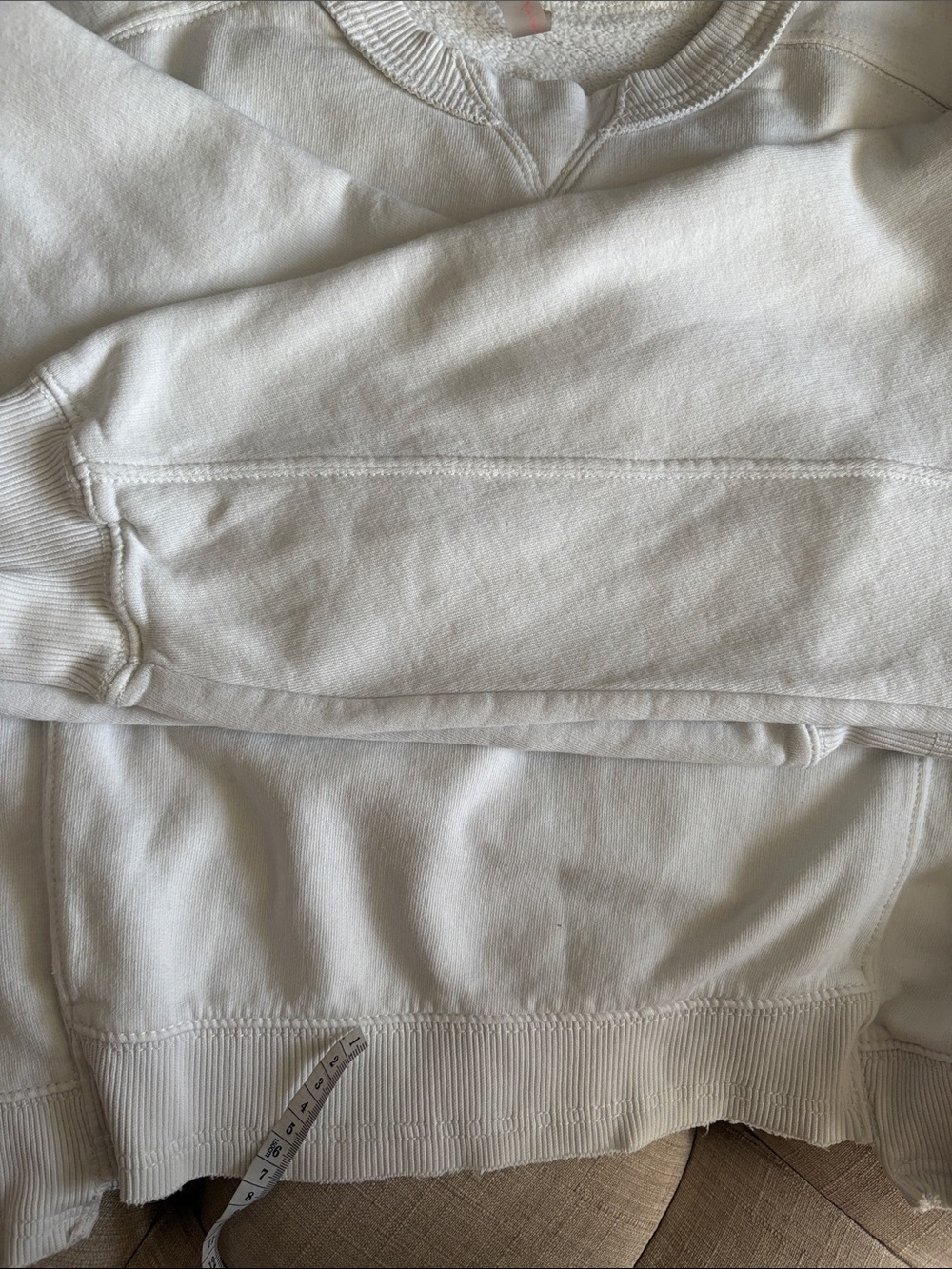FP Movement by Free People White Oversized Crewneck Sweatshirt - Picture 9 of 9